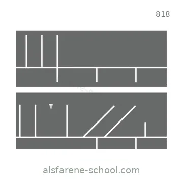 شاخصة المرور رقم 818